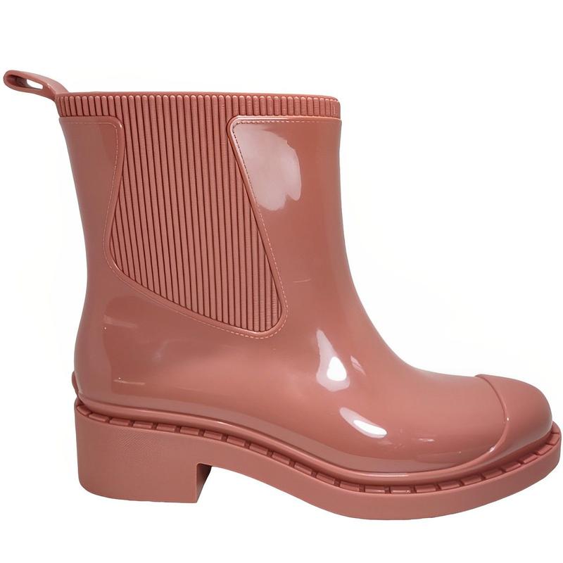 Bota Galocha Impermeável Feminina Casual Zaxy Wide 18784 - Galocha